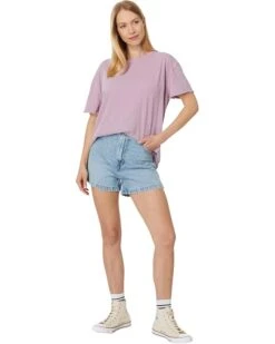 Levi's® Womens HW Mom Shorts Contrast Stitching -Youthful Clothes 61C4J0Zy2iL. AC SR736920