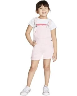 Levi's® Kids Boyfriend Shortalls (Little Kids) | Jumpsuits & Rompers