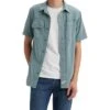 Levi's® Premium Short Sleeve Auburn Worker Shirt | Shirts & Tops -Youthful Clothes 61Wu9NVPKoL. AC SR736920
