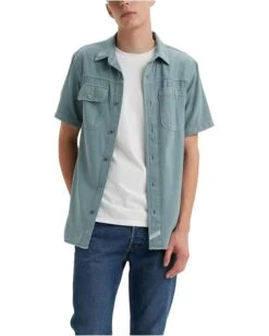 Levi's® Premium Short Sleeve Auburn Worker Shirt | Shirts & Tops