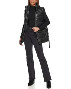 Levi's® Vegan Leather Puffer Vest | Coats & Outerwear -Youthful Clothes 61cq4wthlyL. AC SR736920