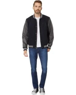 Levi's® Wool Blend Mixed Media Varsity Jacket | Coats & Outerwear -Youthful Clothes 61sX65naVL. AC SR736920