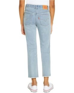 Levi's® Kids High-Rise Ankle Straight (Big Kids) | Jeans -Youthful Clothes 61zKeFujtFL. AC SR736920