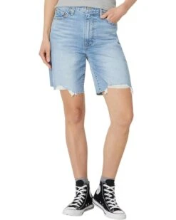 Levi's® Premium Ribcage Bermuda Short | Shorts -Youthful Clothes 710d76iF6lL. AC SR736920