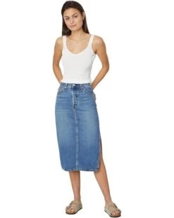Levi's® Womens Side Slit Skirt | Skirts -Youthful Clothes 716JqRbFTML. AC SR736920