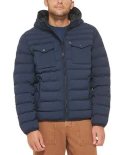 Levi's® Stretch Two-Pocket Quilted Jacket | Coats & Outerwear -Youthful Clothes 71AK000347L. AC SR736920