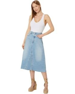Levi's® Premium HR A-Line Deconstructed Midi Skirt | Skirts -Youthful Clothes 71Bpo58vHiL. AC SR736920