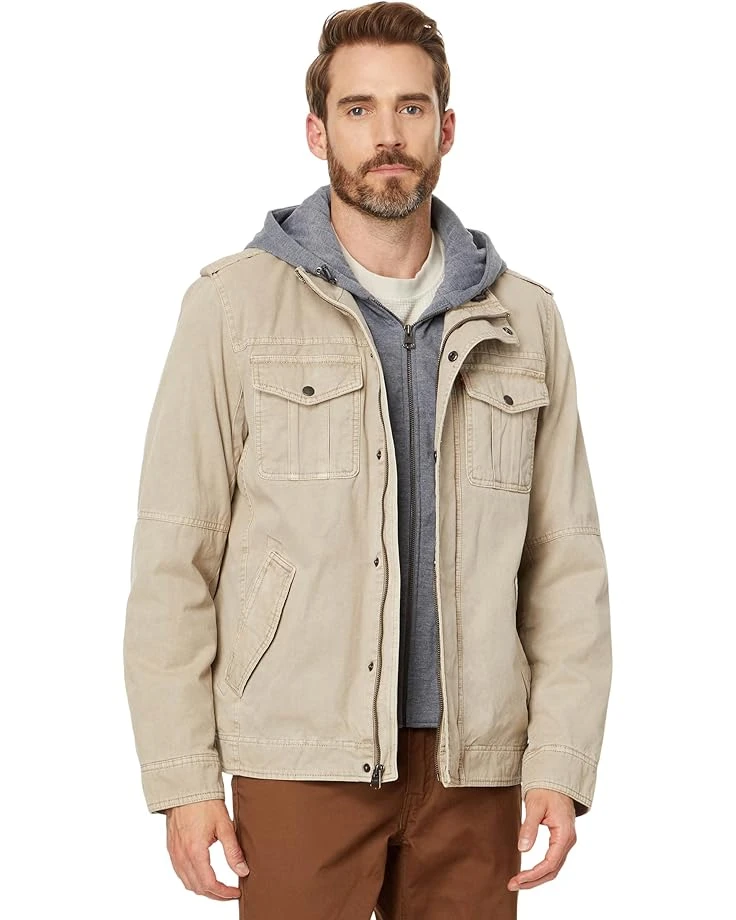 Levi's® Two-Pocket Hoodie with Zip Out Jersey Bib/Hood and Sherpa Lining | Coats & Outerwear 9 Levi's® Two-Pocket Hoodie with Zip Out Jersey Bib/Hood and Sherpa Lining | Coats & Outerwear - Image 7