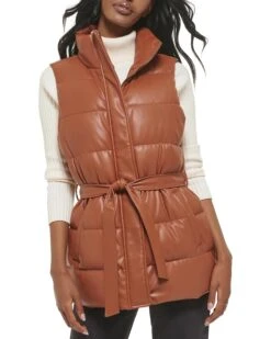 Levi's® Vegan Leather Puffer Vest | Coats & Outerwear -Youthful Clothes 71d8wqo0zL. AC SR736920