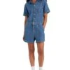 Levi's® Womens Short Sleeve Heritage Romper | Jumpsuits & Rompers -Youthful Clothes 71uHIPEYDhL. AC SR736920