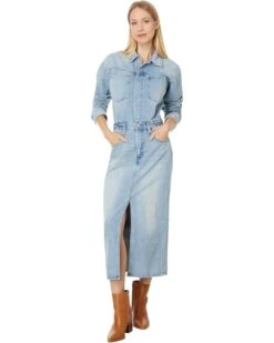 Levi's® Premium Western Denim Midi Dress | Dresses