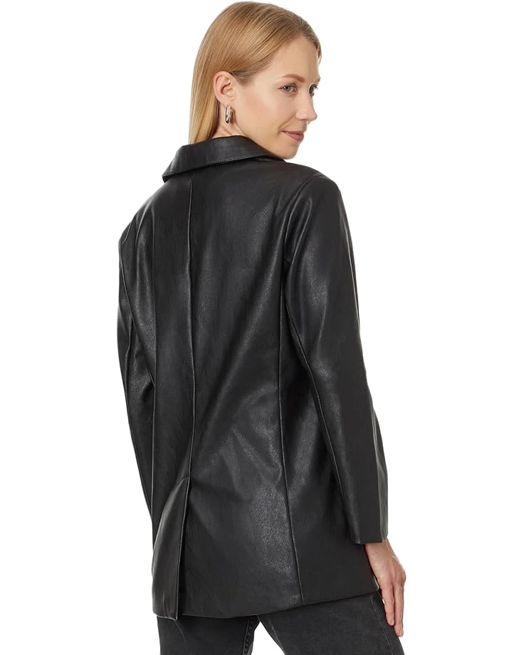 Levi's® Faux Leather Single Breasted Blazer | Coats & Outerwear 4 Levi's® Faux Leather Single Breasted Blazer | Coats & Outerwear - Image 2