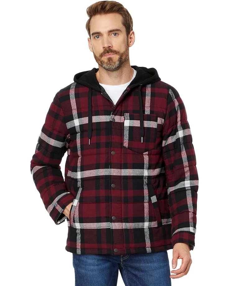 Levi's® Cotton Plaid Quilted Puffer | Coats & Outerwear 3 Levi's® Cotton Plaid Quilted Puffer | Coats & Outerwear