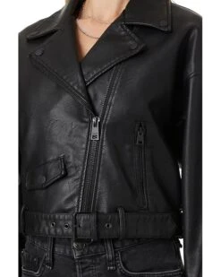 Levi's® Relaxed Crop Faux Leather Moto Jacket | Coats & Outerwear -Youthful Clothes 816HkygDWpL. AC SR736920