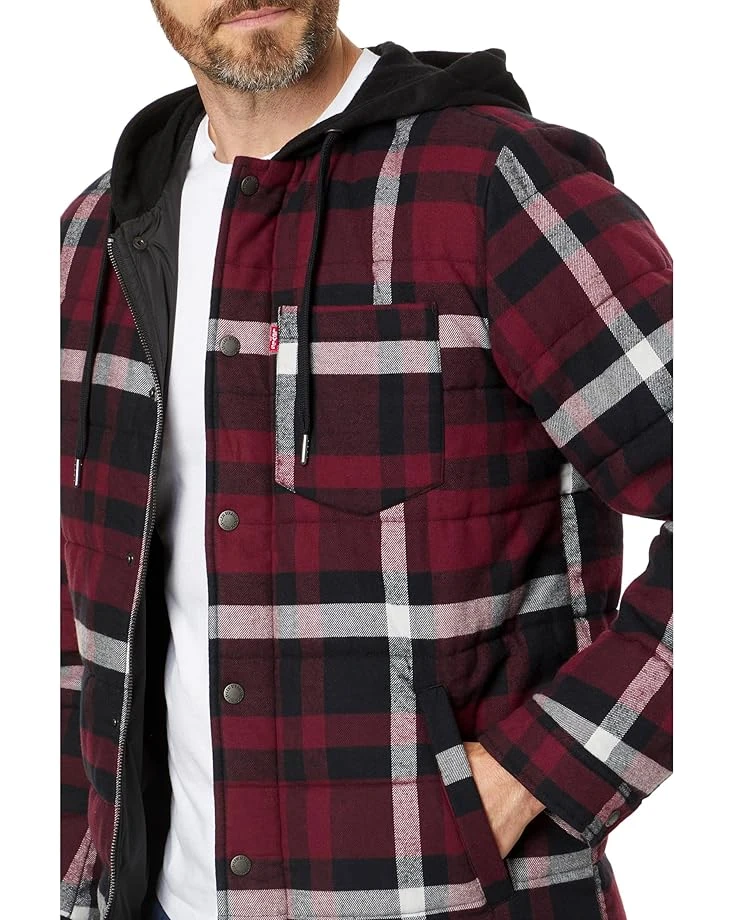 Levi's® Cotton Plaid Quilted Puffer | Coats & Outerwear 5 Levi's® Cotton Plaid Quilted Puffer | Coats & Outerwear - Image 3