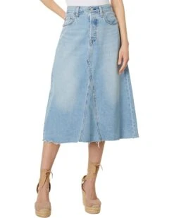 Levi's® Premium HR A-Line Deconstructed Midi Skirt | Skirts