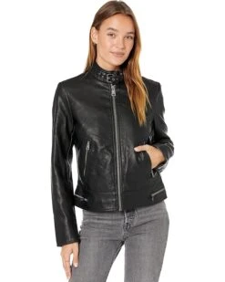 Levi's® Faux Leather Buckle Racer Jacket | Coats & Outerwear