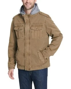 Levi's® Two-Pocket Hoodie with Zip Out Jersey Bib/Hood and Sherpa Lining | Coats & Outerwear 12 Levi's® Two-Pocket Hoodie with Zip Out Jersey Bib/Hood and Sherpa Lining | Coats & Outerwear -Youthful Clothes 81kHDzzgRJL. AC SR736920