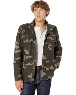 Levi's® Two-Pocket Military Jacket with Polytwill Lining | Coats & Outerwear