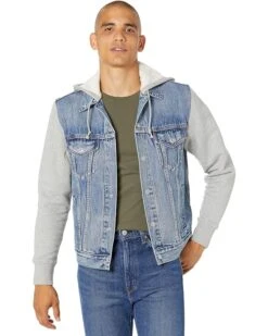 Levi's® Mens Hybrid Hoodie V Trucker | Coats & Outerwear