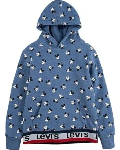 Levi's® Kids All Over Print Mickey Hoodie (Little Kids) | Hoodies & Sweatshirts