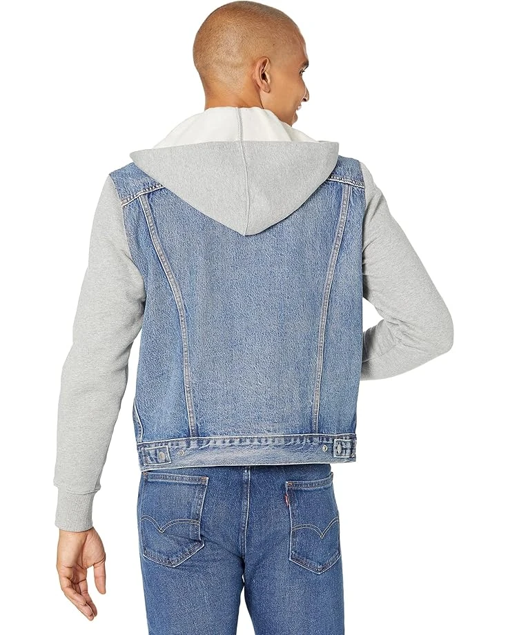 Levi's® Mens Hybrid Hoodie V Trucker | Coats & Outerwear 4 Levi's® Mens Hybrid Hoodie V Trucker | Coats & Outerwear - Image 2