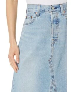 Levi's® Premium HR A-Line Deconstructed Midi Skirt | Skirts -Youthful Clothes 91y3fTRDcWL. AC SR736920