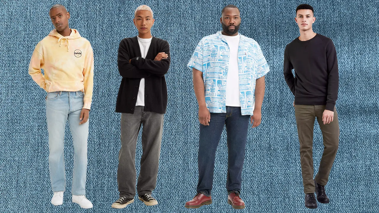 Youthful Clothes -Youthful Clothes Levis Jeans Fit Guide 062024 V2A